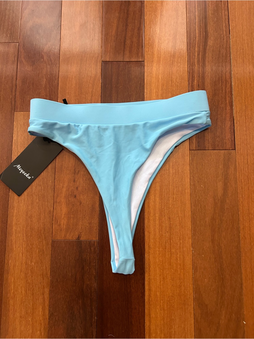 Meyeeka Light Blue Bikini Bottom size S NWT